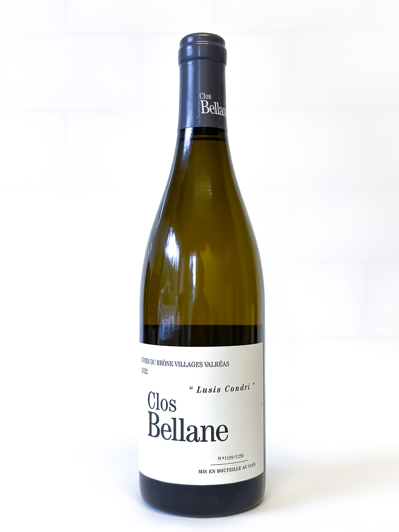 CDR Villages - Valréas Clos Bellane Lusis Condri BIO 2022 75 cl Blanc