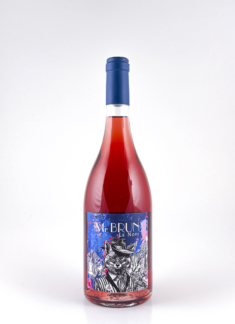 Vin de France nature Le Novi MR.BRUN 2023 75 cl Rosé