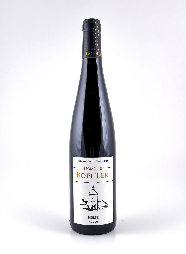 Alsace Boehler Molse, BIO 2022 75 cl Rouge