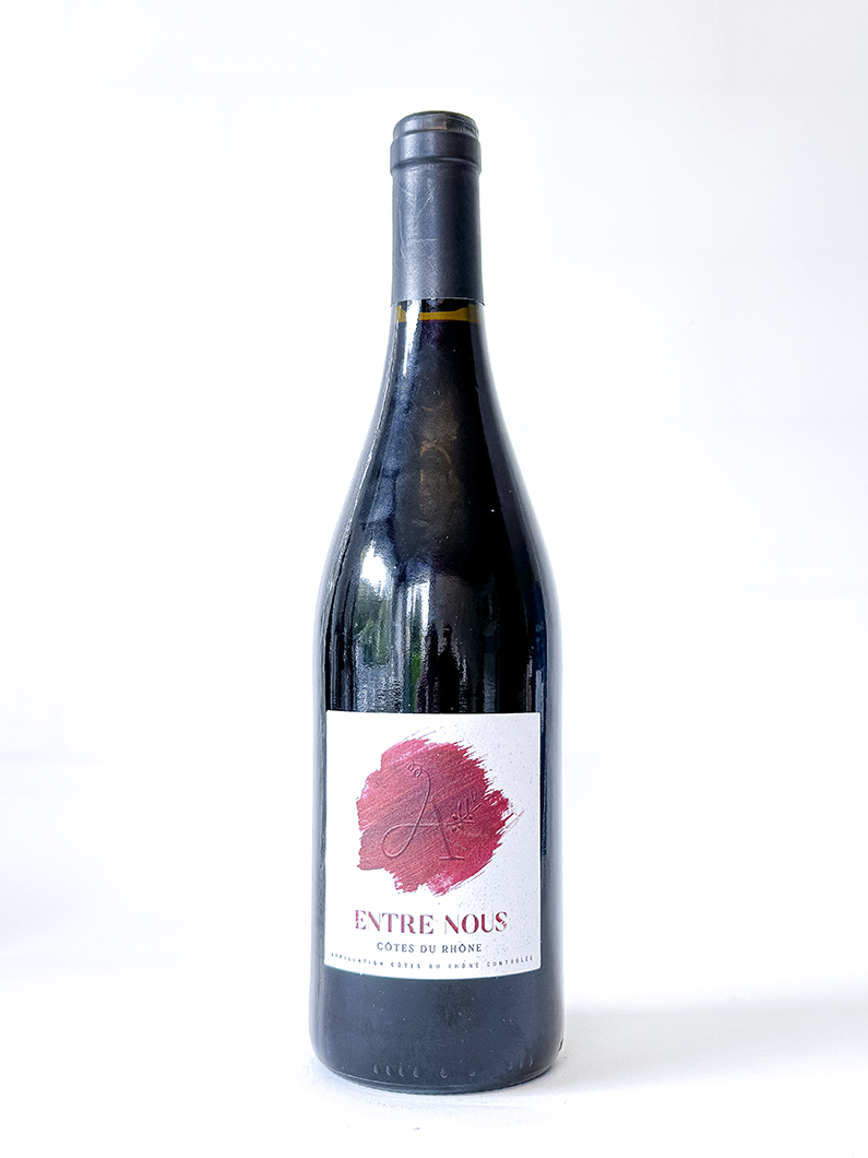 Côtes du Rhône AOP Ferme des Arnaud ENTRE NOUS, BIO 2023 75 cl Rouge