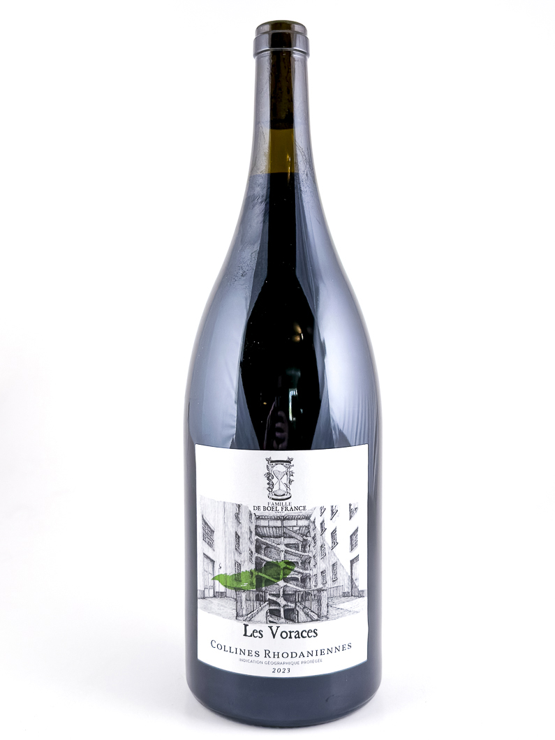 igp collines rhodaniennes de boel france Les Voraces BIODYNAMIE 2023 150 cl Rouge