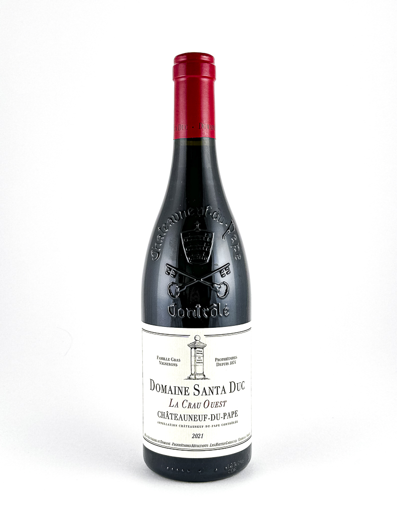 Châteauneuf du pape Santa Duc Le Crau Ouest, BIO, Biodynamie 2021 75 cl Rouge