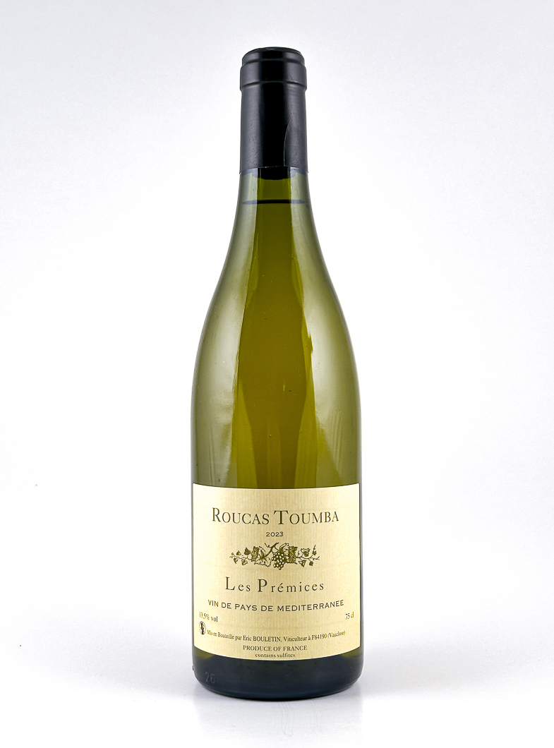 vin de pays Roucas Toumba Les Prémices BIO 2022 75 cl Blanc