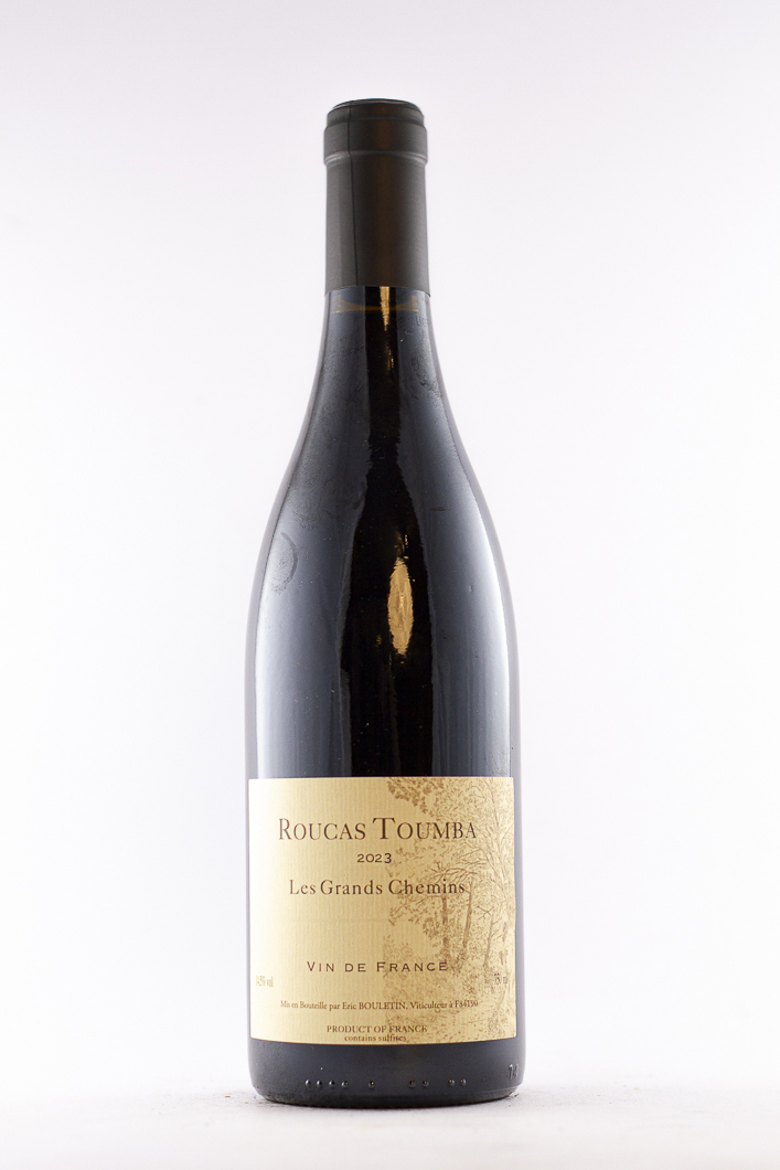 Vin de France Roucas Toumba les grands chemins BIO 2022 75 cl Rouge