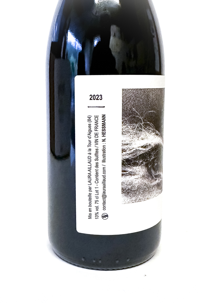 Vin de France Laura Aillaud Long Courrier, BIO 2023 75 cl Rouge