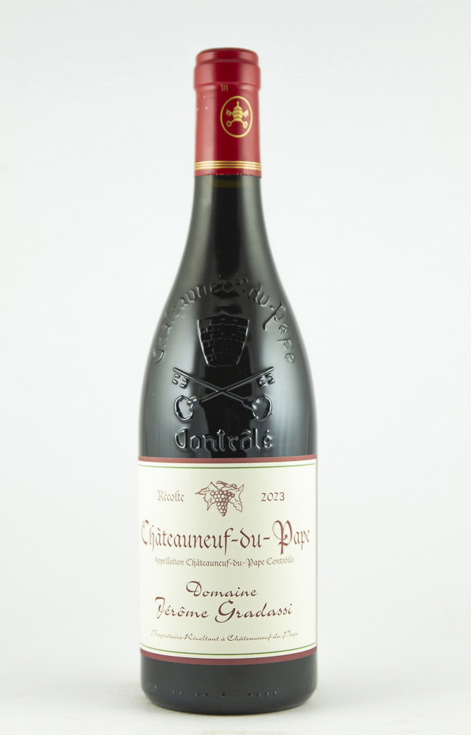 Châteauneuf du pape Jérôme Gradassi 2023 150 cl Rouge