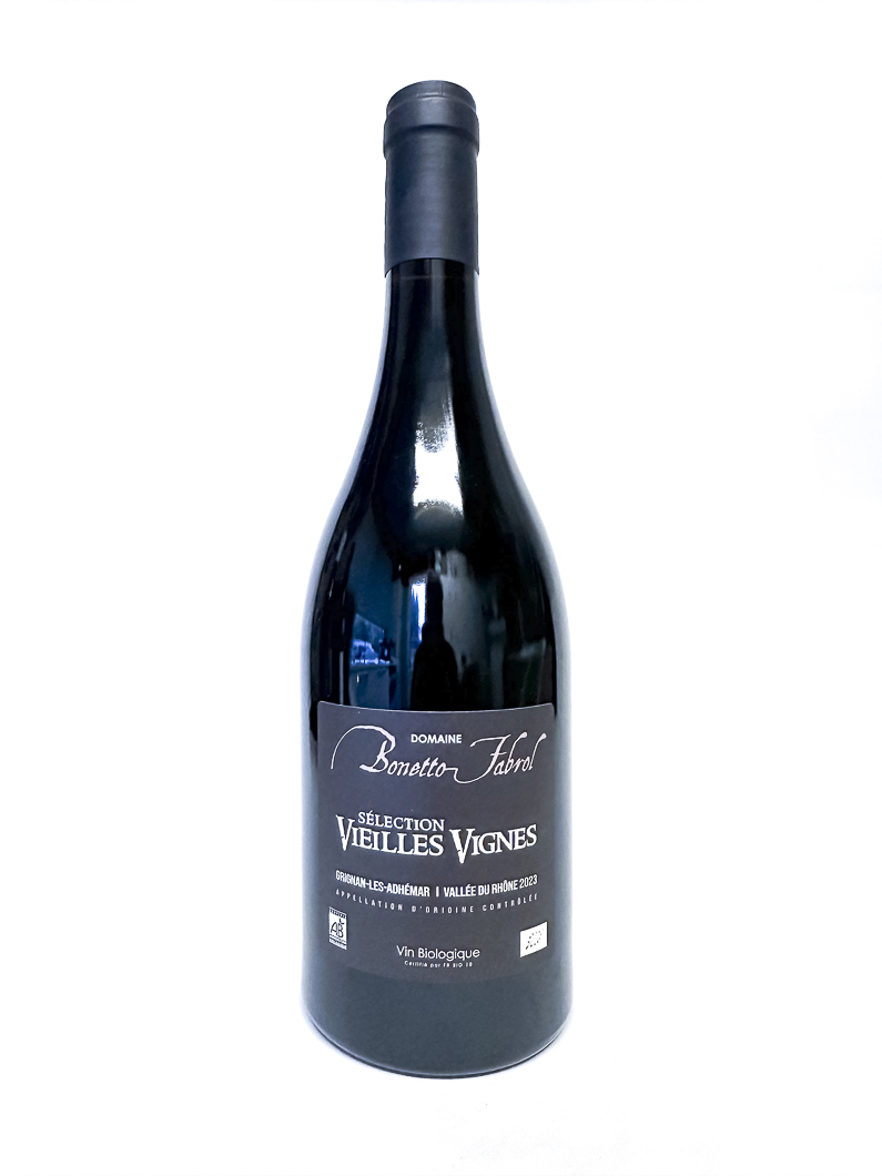 Grignan-Les-Adhémar Bonetto Fabrol Sélection Vieilles Vignes BIO 2023 75 cl Rouge