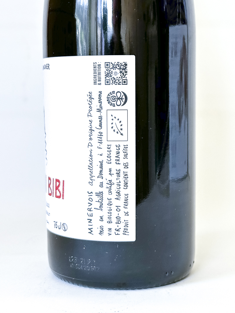 AOC Minervois Taillandier Viti Vini Bibi, Bio 2022 75 cl Rouge
