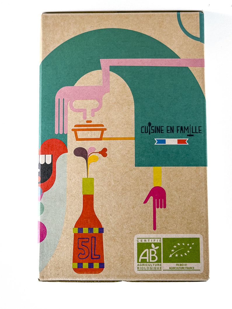 IGP Pont du Gard Cuisine en Famille BIB (cubi) PETITES MAINS 500 cl Blanc