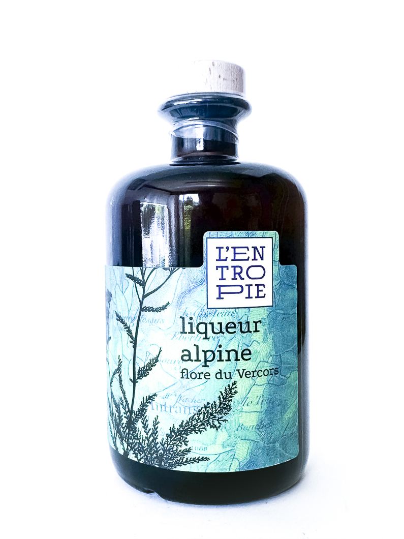 Liqueur L'entropie Liqueur Alpine, Bio 50 cl Alcool
