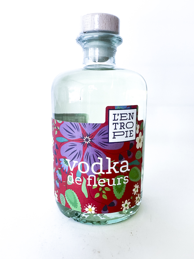 Vodka L'entropie Vodka de fleurs, Bio 50 cl Alcool