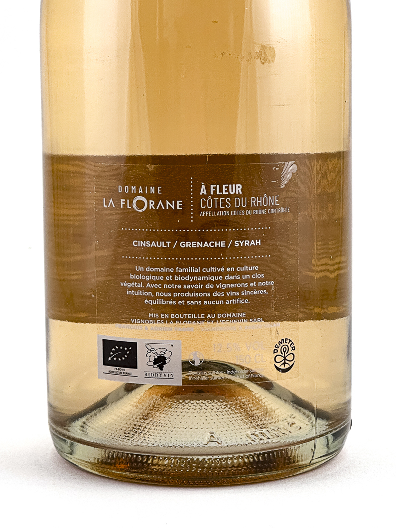 CDR Villages AOC - Visan La Florane A Fleur BIODYNAMIE 2024 150 cl Rosé