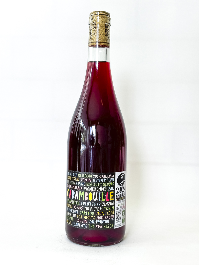 Vin de France les Vignerons d'Estezargues CARAMBOUILLE BIO 2024 75 cl Rouge