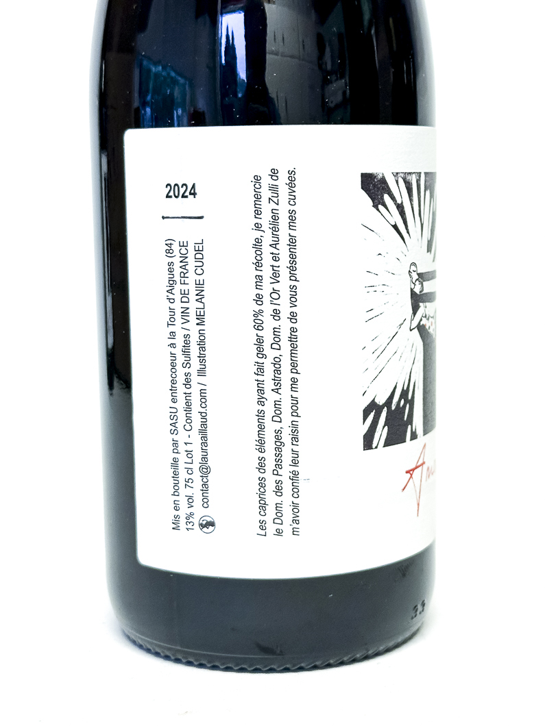 Vin de France Laura Aillaud AMORCITO BIO 2024 75 cl Rouge