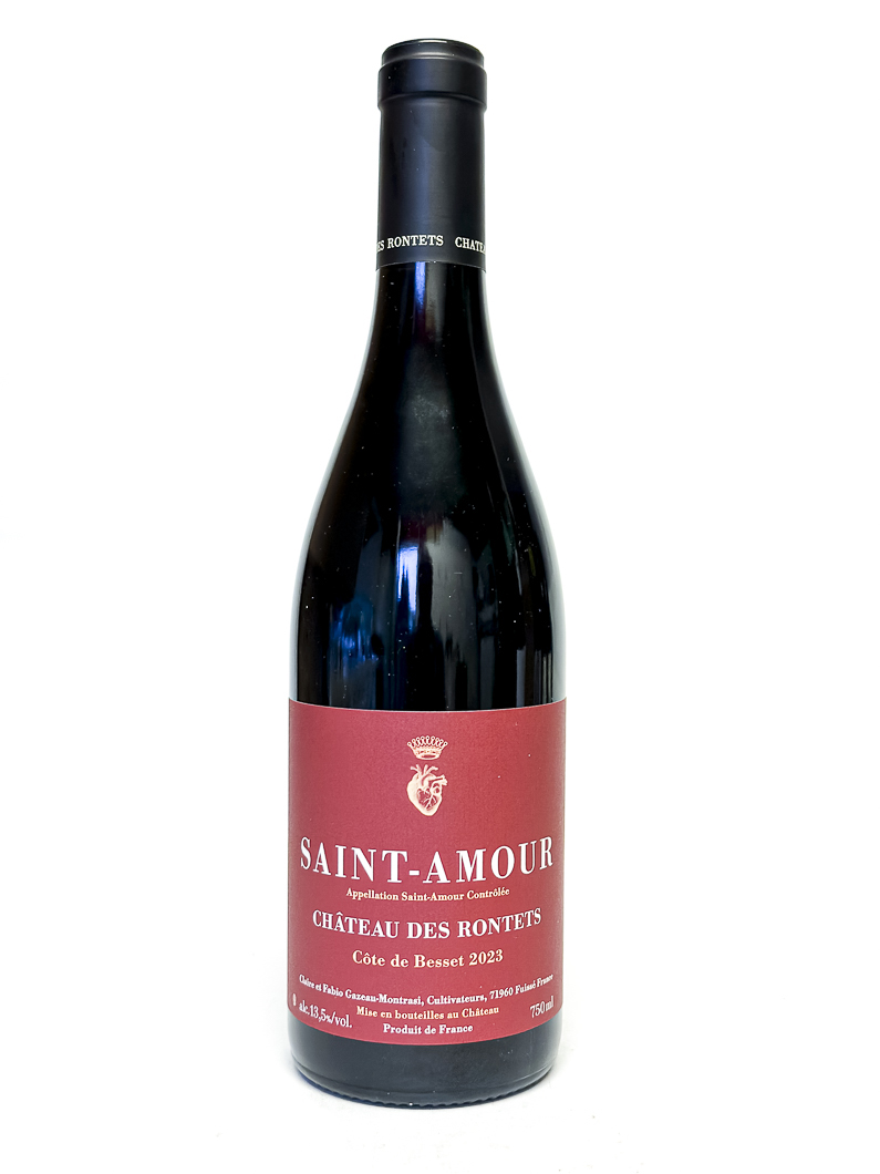 Beaujolais chateau des rontets saint amour BIO côte de besset 2023 75 cl Rouge