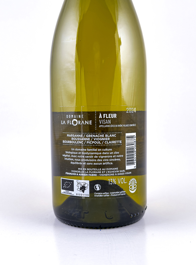 CDR Villages AOC - Visan La Florane A Fleur  BIO 2024 150 cl Blanc