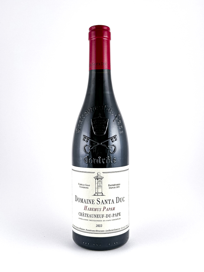 Châteauneuf du pape Santa Duc Habemus Papam, BIO, Biodynamie 2022 75 cl Rouge