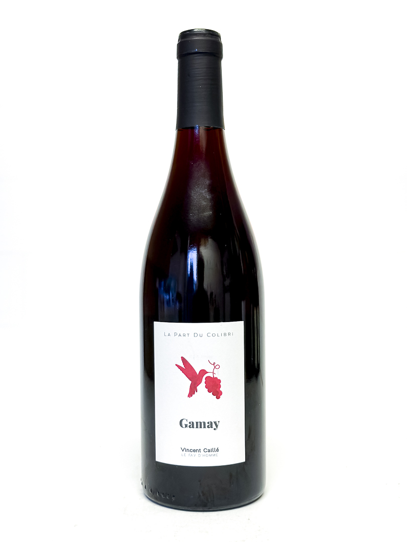 Vin de France Le fayt d'homme, Vincent caille La part du colibri Abouriou  BIO, Biodynamie 2023 75 cl Rouge