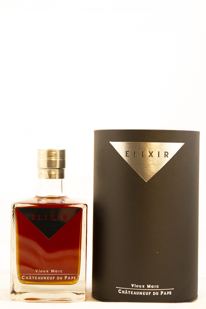 Marc Elixir Vieux Distillerie Blachère Vieux Marc Chateauneuf du Pape Hors d'Age 50 cl alcool