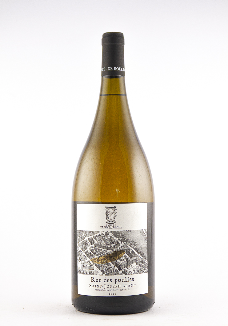 Saint Joseph de boel france Rue des Poulies conversion BIODYNAMIE 2020 150 cl Blanc