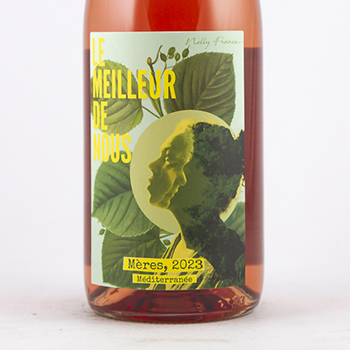 IGP mediterranée de boel france MERES BIO, biodynamie 2023 75 cl Rosé