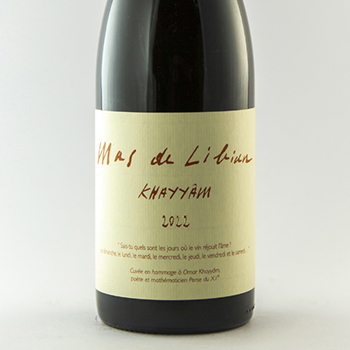 Côtes du Rhône Mas de Libian Khayyâm BIO 2022 75 cl Rouge