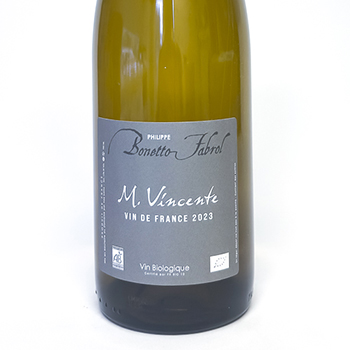 IGP Bonetto Fabrol Mas Vincente BIO 2023 75 cl Blanc